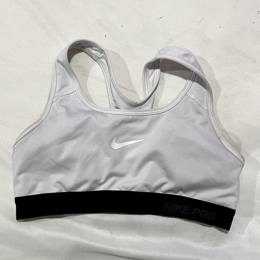 White Nike Sportsbra